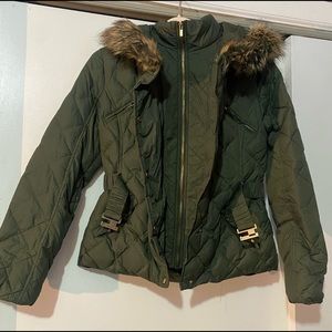 Army Green Express Coat